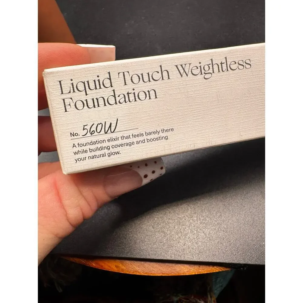 NWT rare beauty Liquid Touch Weightless Foundation 560W. FULL SIZE 1oz